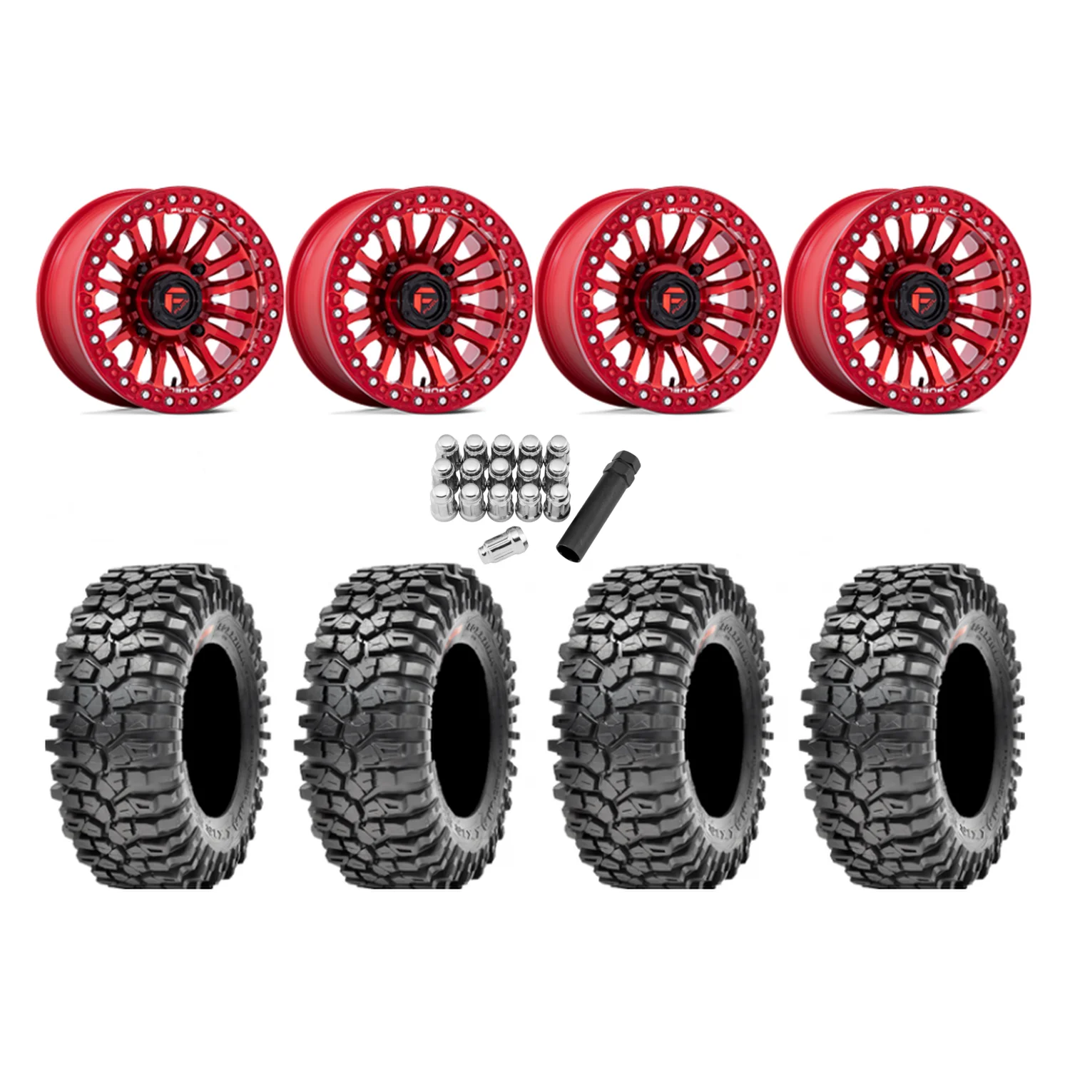 Maxxis Roxxzilla ML7 (Competition Compound) 35x10-15 Tires on Fuel